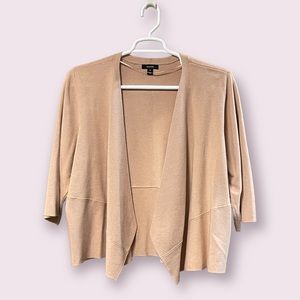 Alfani Women’s Tan Cardigan Size 2X